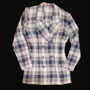 Vintage, Fitted "🧷Business Side of Punk🧷" Double -Breasted Jacket 😍